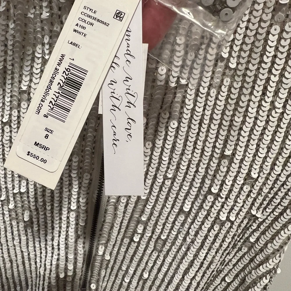 Alice and Olivia sequin mini dress - Picture 11 of 11